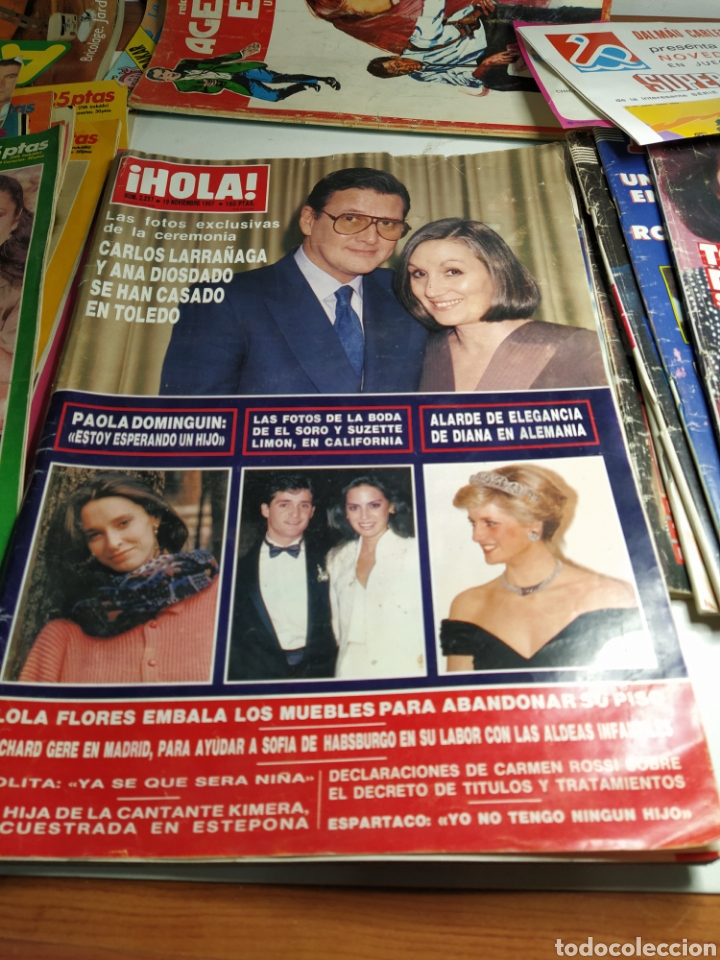 Coleccionismo de Revista Hola: Revista hola 2257 19-11-87