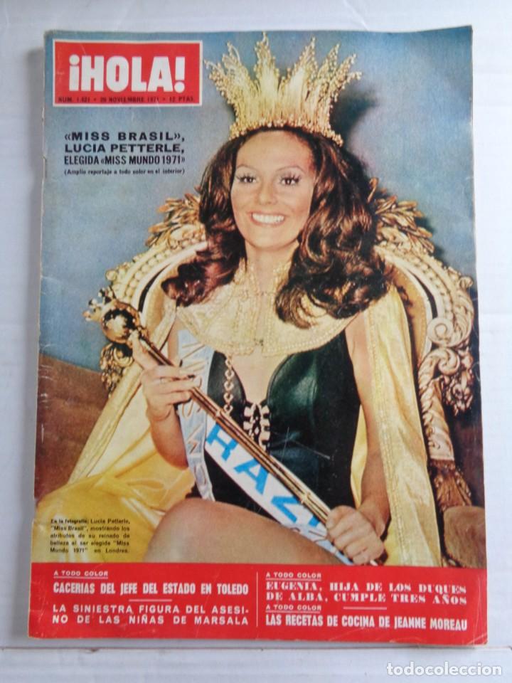 Collectionnisme de Magazine &iexcl;Hola!: HOLA A&Ntilde;O 1971- N&ordm; 1421 -LOS PERSUASORES- MISS MUNDO LUCIA PETTERLE - BARBARA BACH - B. BARDOT