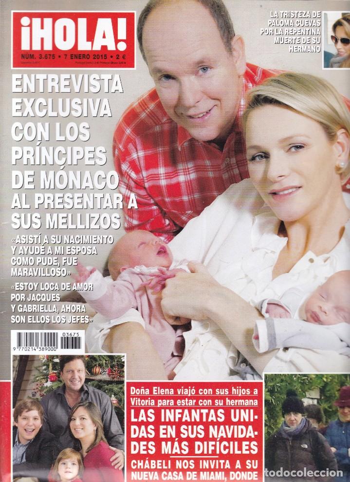 Collectionnisme de Magazine &iexcl;Hola!: &iexcl;HOLA! - N&ordm; 3.675 / 7 ENERO 2015