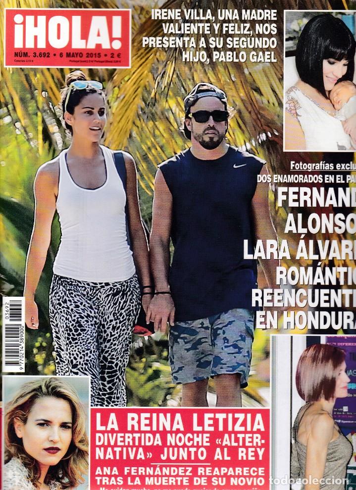 Collectionnisme de Magazine &iexcl;Hola!: &iexcl;HOLA! - N&ordm; 3.692 / 6  MAYO  2015