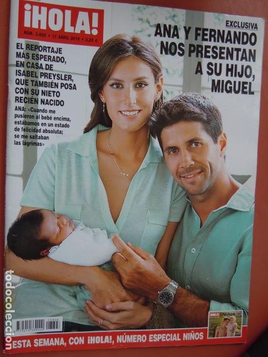 Collectionnisme de Magazine &iexcl;Hola!: REVISTA HOLA N&ordm; 3898 - ABRIL 2019 - SIN ESPECIAL NI&Ntilde;OS ...