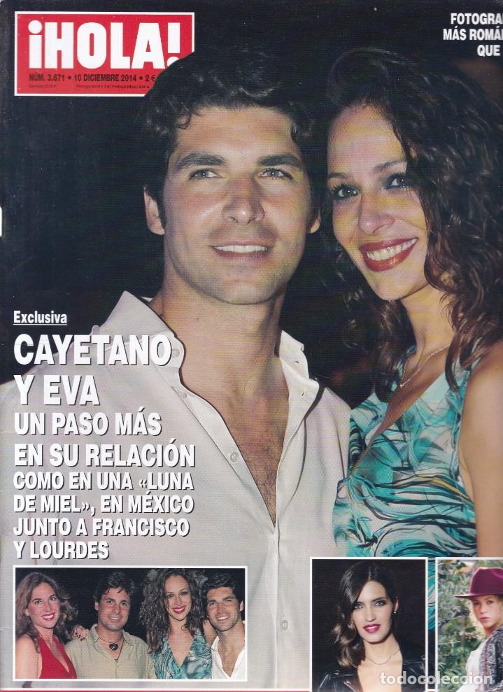 Collectionnisme de Magazine &iexcl;Hola!: &iexcl;HOLA! - N&ordm; 3.671 / 10 DICIEMBRE  2014