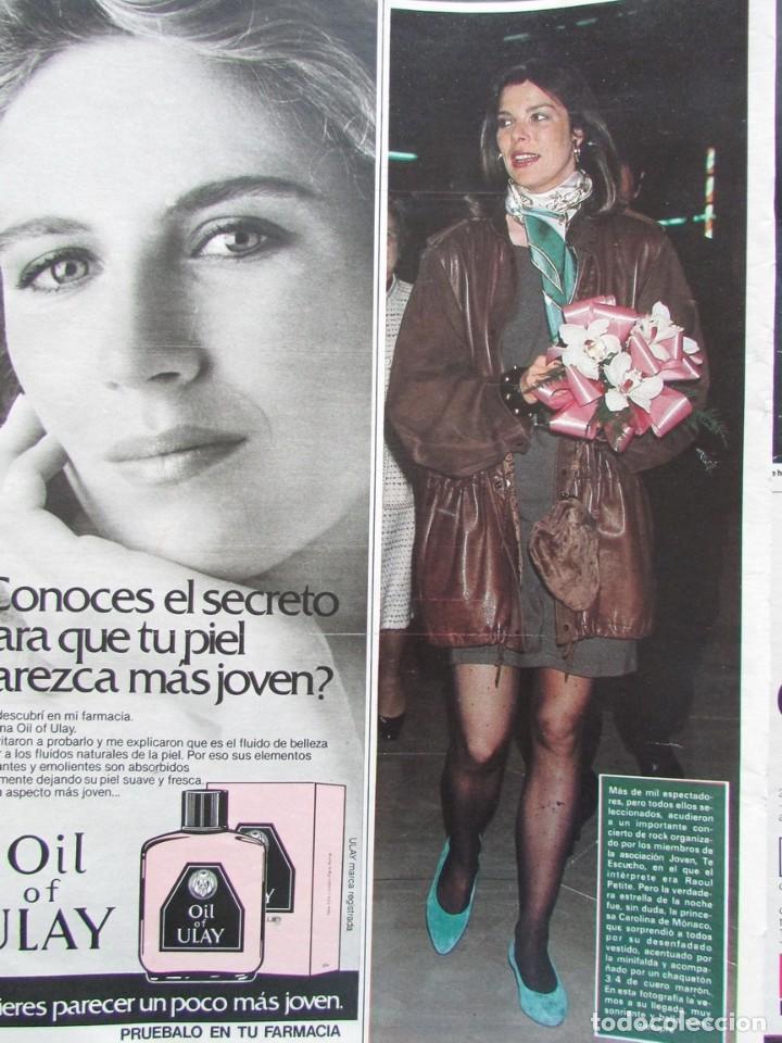 Colecionismo da Revista &iexcl;Hola!: RECORTE REVISTA HOLA N&ordm; 2118 1985 CAROLINA DE M&Oacute;NACO.