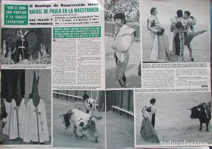 Colecionismo da Revista &iexcl;Hola!: RECORTE REVISTA HOLA N&ordm; 2121 1985 RAFAEL DE PAULA 3 PGS