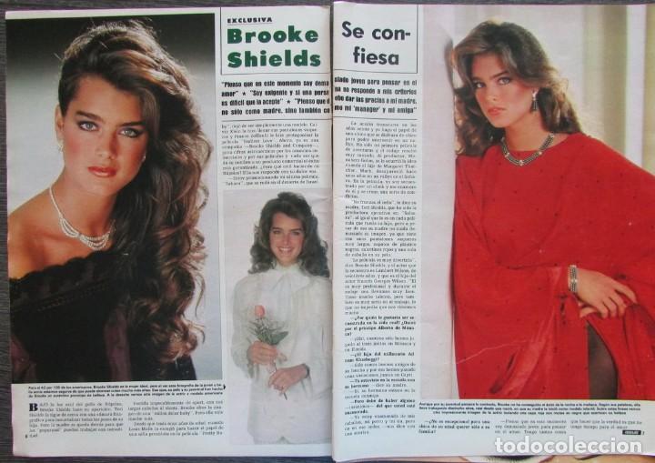 Collezionismo di Rivista &iexcl;Hola!: RECORTE REVISTA HOLA N&ordm; 2068 1984 BROOKE SHIELDS PORTADA Y 6 PGS