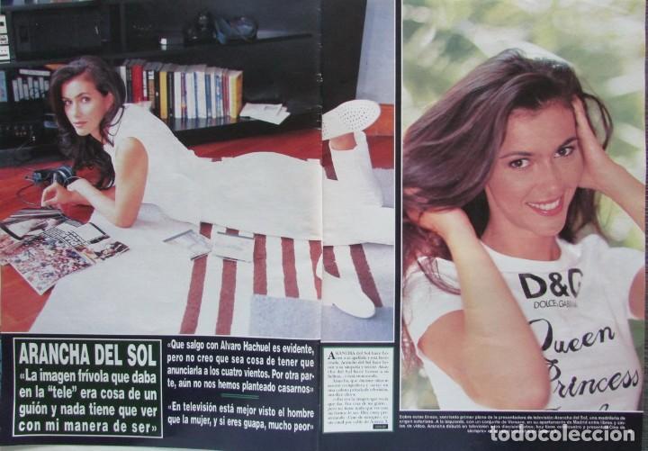 Collezionismo di Rivista &iexcl;Hola!: RECORTE REVISTA HOLA N&ordm; 2714 1996 ARANCHA DEL SOL. 4 PGS