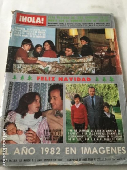 Coleccionismo de Revista Hola: Hola- 1982