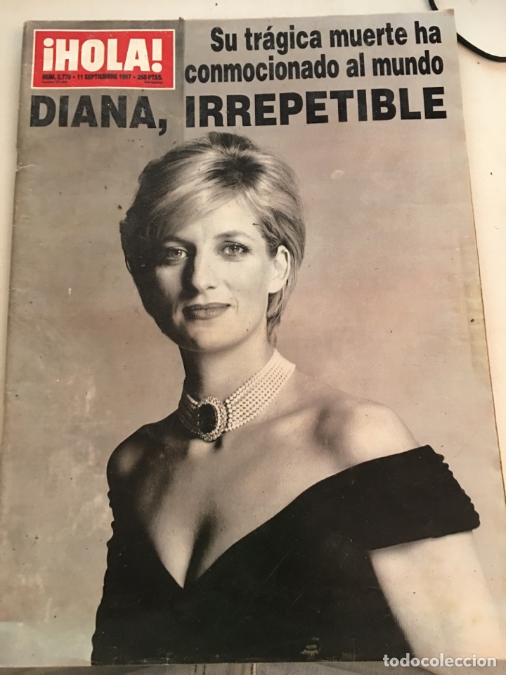 Collectionnisme de Magazine &iexcl;Hola!: REVISTA HOLA - SEPTIEMBRE 1997 - N&ordm; 2770 - DIANA IRREPETIBLE