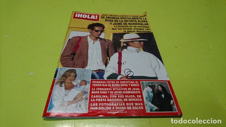 Coleccionismo de Revista Hola: REVISTA HOLA DICIEMBRE 1994, NORMA DU AL, ISABEL PANTOJA, MARICHALAR