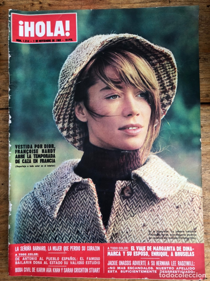 revista hola nº 1314 1969 francoise hardy,cathe - Compra venta en  todocoleccion