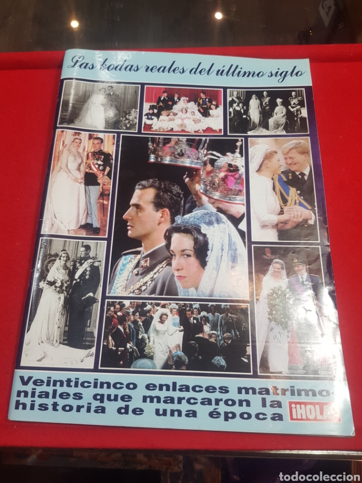 Coleccionismo de Revista Hola: Revista Hola las bodas reales del &uacute;ltimo siglo