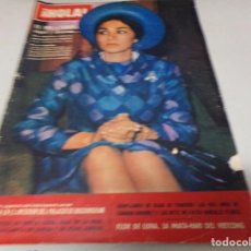 Coleccionismo de Revista Hola: REVISTA - HOLA - Nº 1081 MAYO 1965. EN PORTADA VIAJE EL SHA Y FARAH VIAJAN Y OBSERVAN. Lote 216601330