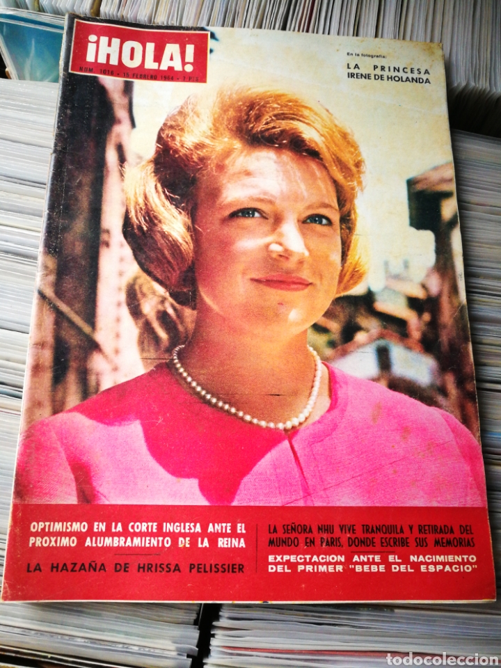 Coleccionismo de Revista Hola: REVISTA HOLA!- LA PRINCESA IRENE DE HOLANDA, N&deg;1016,1964.