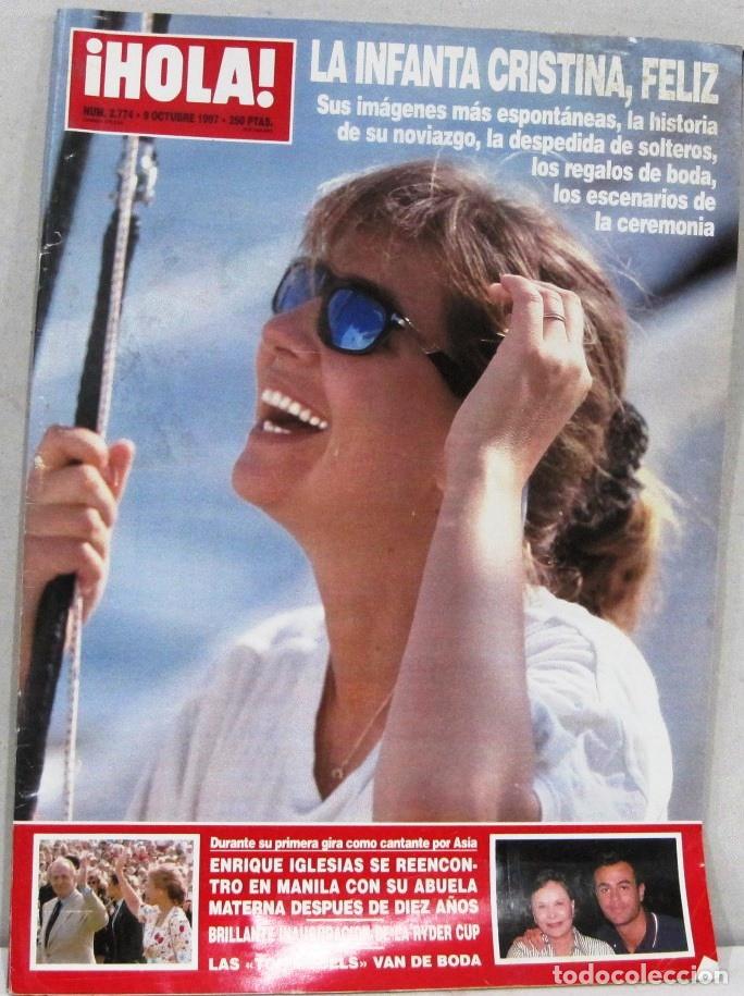 Collectionnisme de Magazine &iexcl;Hola!: HOLA - N&ordm; 2774 - 9 OCTUBRE 1997 - REVISTA