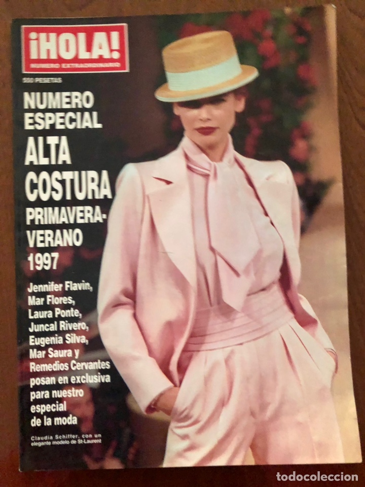 Collectionnisme de Magazine &iexcl;Hola!: REVISTA HOLA EXTRAORDINARIO DE LA MODA ALTA COSTURA 1997