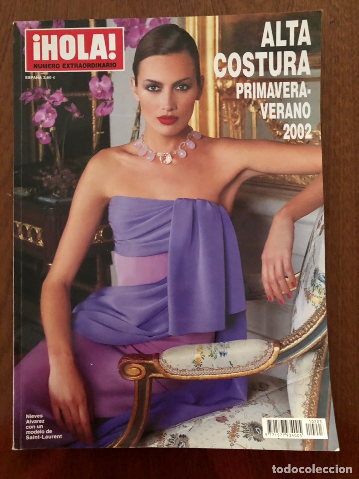 Collectionnisme de Magazine &iexcl;Hola!: REVISTA HOLA EXTRAORDINARIO DE LA MODA ALTA COSTURA 2002