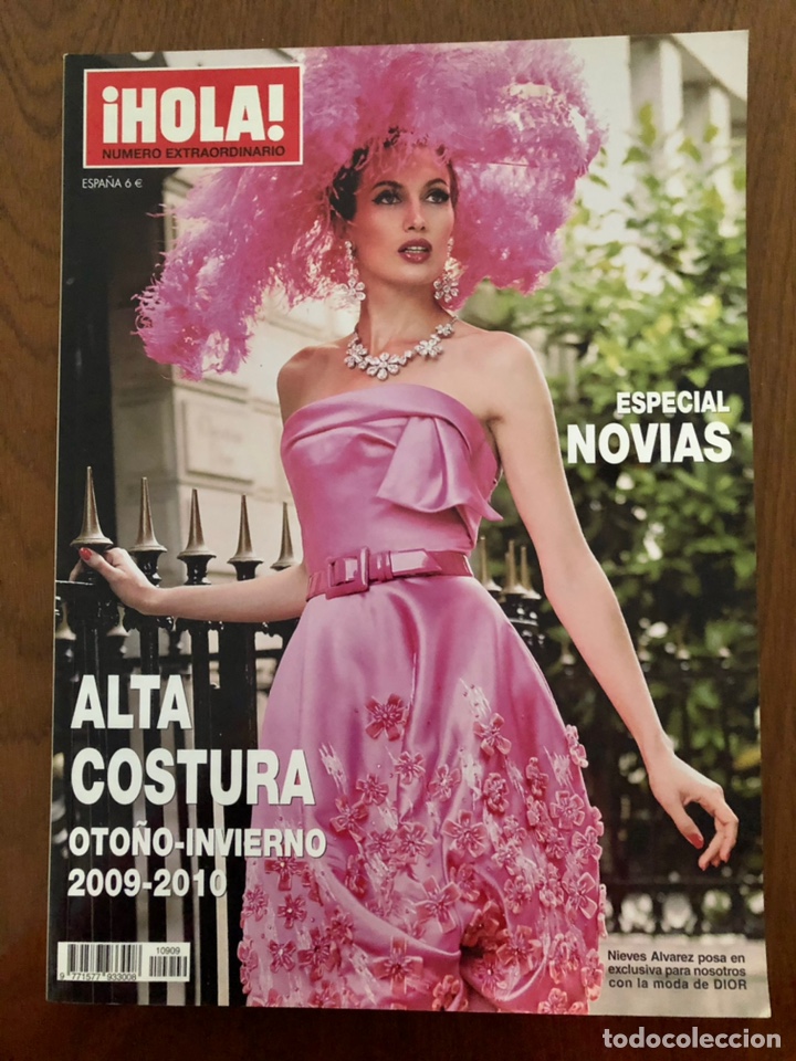 Collectionnisme de Magazine &iexcl;Hola!: REVISTA HOLA EXTRAORDINARIO DE LA MODA ALTA COSTURA 2009 -2010