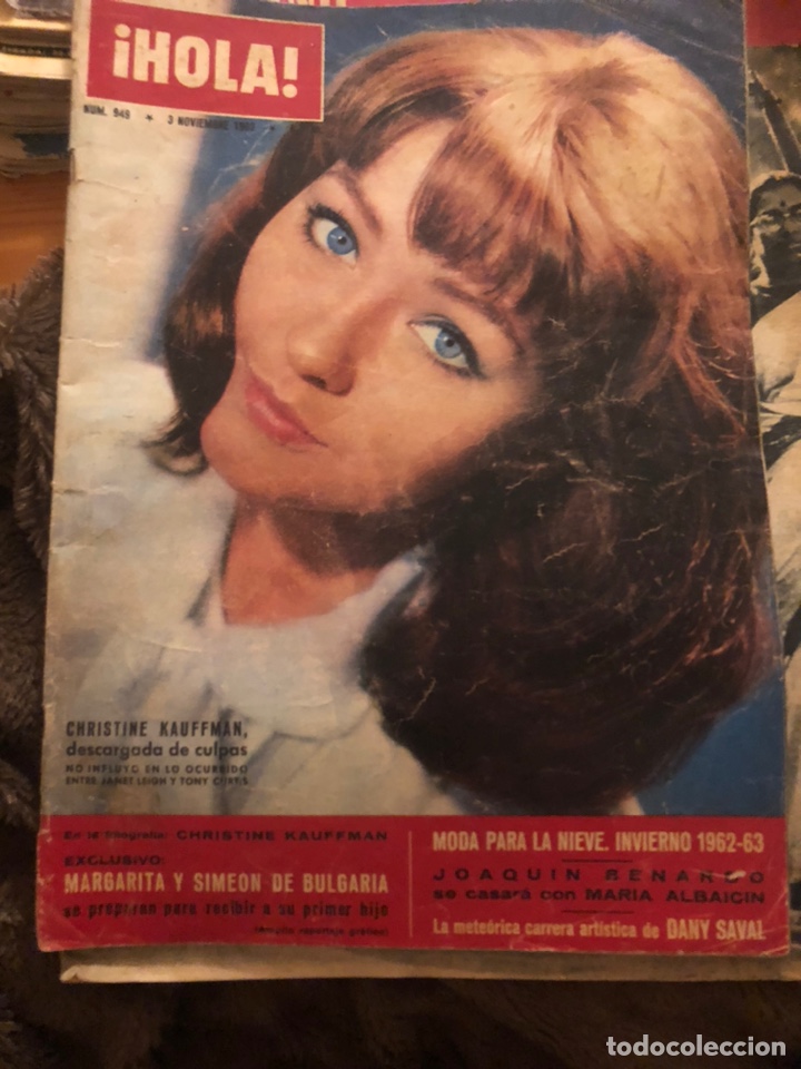 Collectionnisme de Magazine &iexcl;Hola!: Revista HOLA, n&uacute;m 949. Noviembre 1962. M&aacute;s otra de regalo. MARGARITA y SIME&Oacute;N DE BULGARIA.