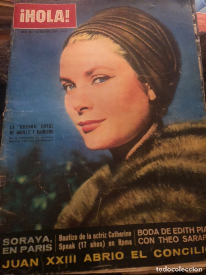 Coleccionismo de Revista Hola: REVISTA HOLA, n&uacute;m 947. Octubre 1962. M&aacute;s otra de regalo. GRACE KELLY