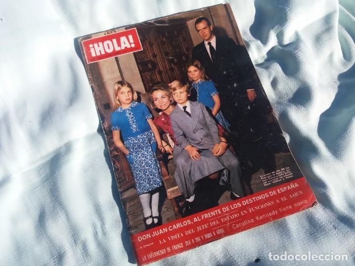 Collectionnisme de Magazine &iexcl;Hola!: Hola, 15 noviembre 1975. Familia Real espa&ntilde;ola