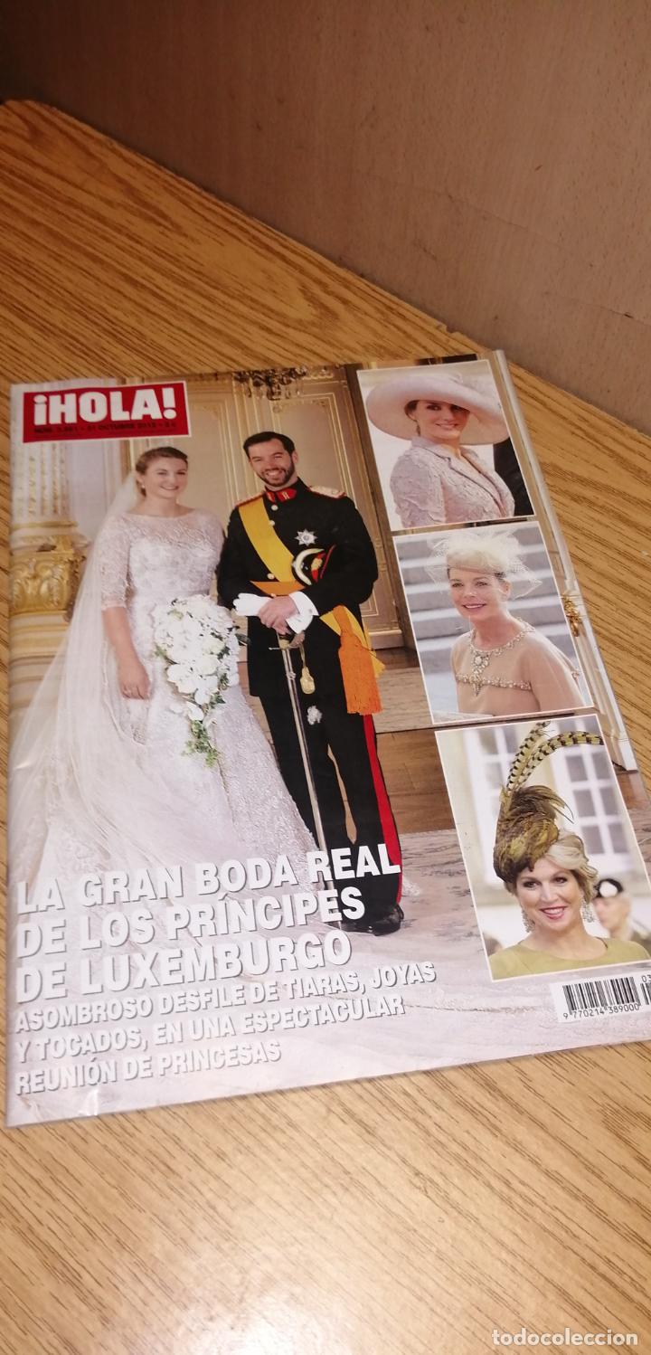 Collectionnisme de Magazine &iexcl;Hola!: REVISTA &iexcl;HOLA! : BODA PR&Iacute;NCIPES DE LUXEMBURGO