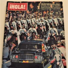 Coleccionismo de Revista Hola: REVISTA HOLA Nº 1363 - 10 OCTUBRE 1970 - NIXON EN ESPAÑA (13 PÁGINAS) - LA FAMILIA REAL GRIEGA