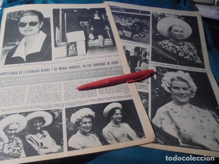 Collezionismo di Rivista &iexcl;Hola!: RECORTE : GRACE DE MONACO EN LAS CARRERAS DE ASCOTT. HOLA, JULIO 1966(#)