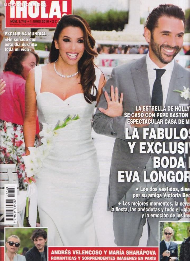 Coleccionismo de Revista Hola: &iexcl; HOLA ! - N&ordm; 3.748 / 1 JUNIO 2016