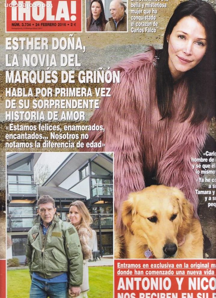 Coleccionismo de Revista Hola: &iexcl; HOLA ! - N&ordm; 3.734 / 24 FEBRERO 2016