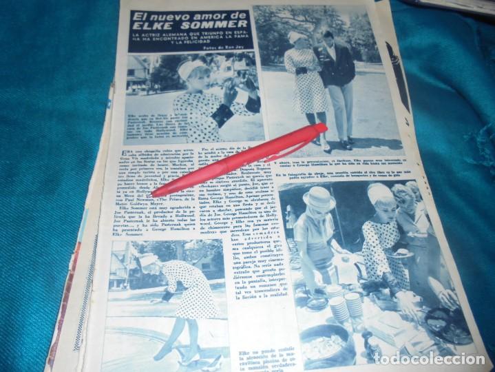 Collezionismo di Rivista &iexcl;Hola!: RECORTE : EL NUEVO AMOR DE ELKE SOMMER. HOLA, NVMBRE 1963(#)