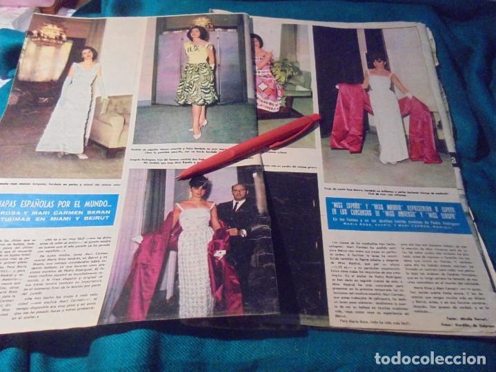 Collezionismo di Rivista &iexcl;Hola!: RECORTE : MISS ESPA&Ntilde;A Y MISS MADRID, EN LA ELECCION DE MISS UNIVERSO . HOLA, JUNIO 1963 (#)