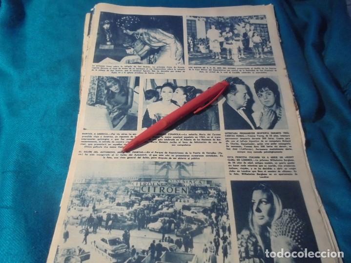 Collezionismo di Rivista &iexcl;Hola!: RECORTE : MARISOL A AMERICA. LA MEJOR MANIQUI ESPA&Ntilde;OLA. HOLA, JUNIO 1963 (#)