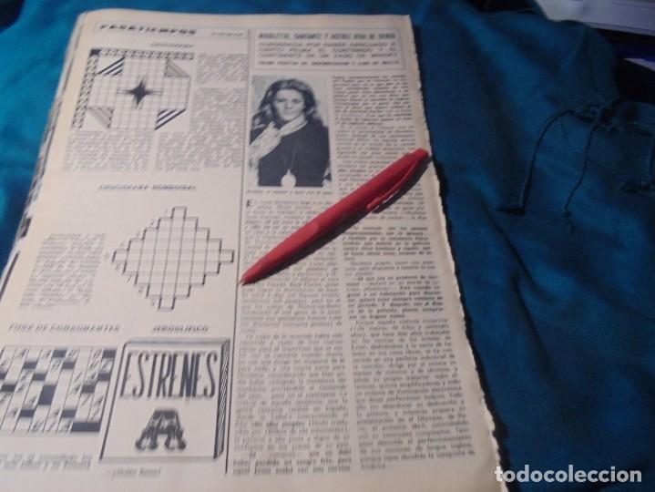 Collectionnisme de Magazine &iexcl;Hola!: RECORTE : LA CANTANTE FRANCESA NICOLETTA. HOLA, DCMBRE 1970(#)