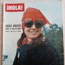 Coleccionismo de Revista Hola: HOLA 1.443 AÑO 1972 .JACKIE ONASSIS.NIXON .BODA ESPAÑOLS.CARLOS DE INGLATERRA ETC.... Lote 245264030