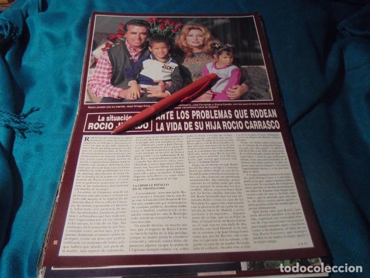 Coleccionismo de Revista Hola: RECORTE : ROCIO JURADO, CON SUS HIJOS . HOLA, MARZO 2000(#)