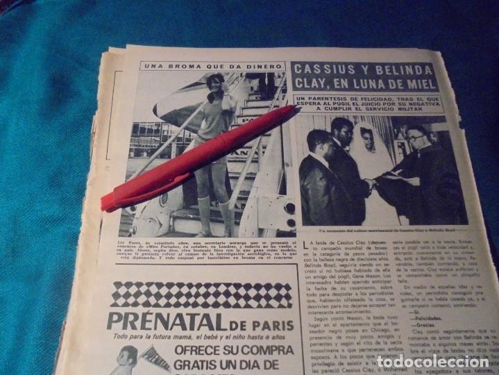 Sammeln von Zeitschriften &iexcl;Hola!: RECORTE : LIV FARET, MISS PORTADA. HOLA, SPTMBRE 1967(#)