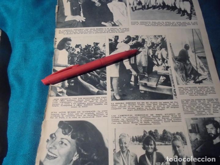 Sammeln von Zeitschriften &iexcl;Hola!: RECORTE : MISS AMERICA, CON LOS SOLDADOS DE VIETNAM. HOLA, SPTMBRE 1967(#)