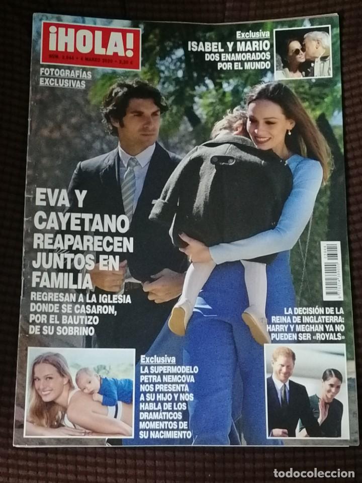 Collectionnisme de Magazine &iexcl;Hola!: REVISTA &iexcl;HOLA! N&ordm; 3944 &middot; 4 Marzo 2020 (EVA GONZ&Aacute;LEZ Y CAYETANO RIVERA / PETRA NEMCOVA / ...)