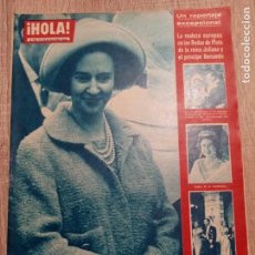 Coleccionismo de Revista Hola: HOLA 924 AÑO 1962 CARLOS DE INGLATERRA.CANNES.SOFIA DE GRECIA Y JUAN CARLOS.COCINA.MODA CINE ETC... Lote 248073585