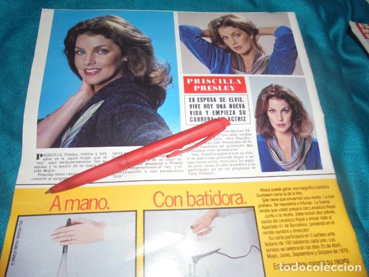 Sammeln von Zeitschriften &iexcl;Hola!: RECORTE : PRISCILA PRESLEY. HOLA, ABRIL 1979 (#)