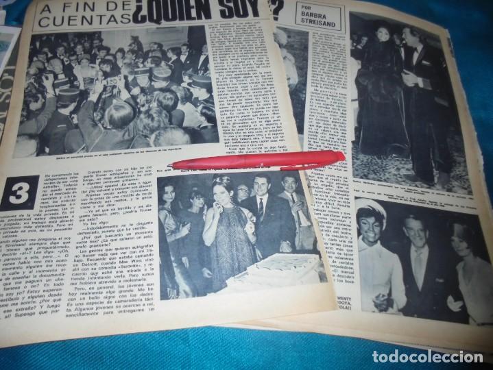 Collezionismo di Rivista &iexcl;Hola!: RECORTE : BARBRA STREISAND. CAP. 3. HOLA, MARZO 1970 (#)