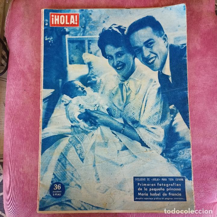 Coleccionismo de Revista Hola: hola! 752 1959 princesa maria Isabel de Francia