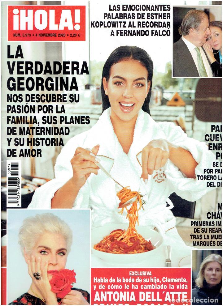 Coleccionismo de Revista Hola: REVISTA: &iexcl;HOLA!. N&ordm; 3979. GEORGINA RONALDO/ANTONIA DELL'ATTE, PUBLICIDAD/ 04/11/ 2020.