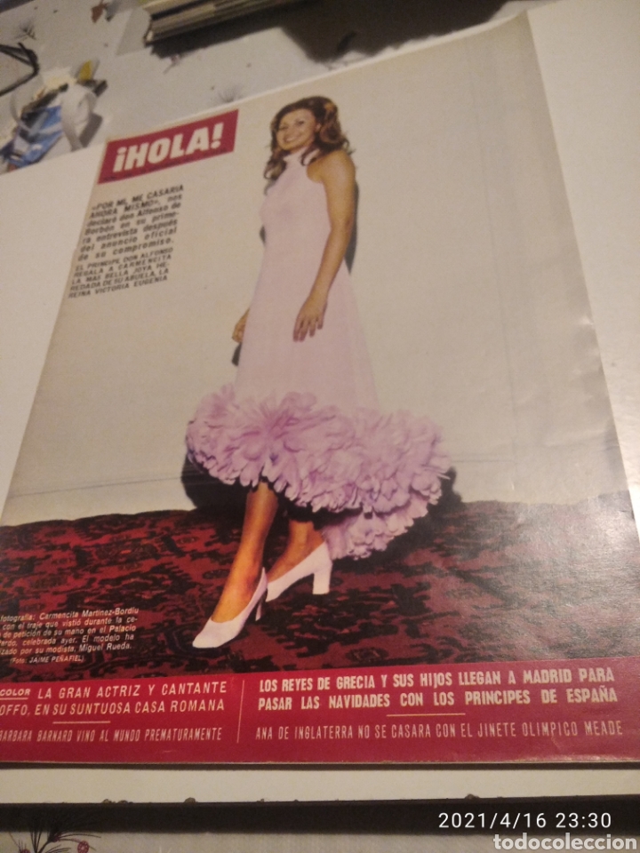 Coleccionismo de Revista Hola: Revista Hola n,1.426