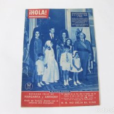 Coleccionismo de Revista Hola: REVISTA HOLA Nº 826. 25 DE JUNIO AL 1 DE JULIO DE 1960.. Lote 257892050