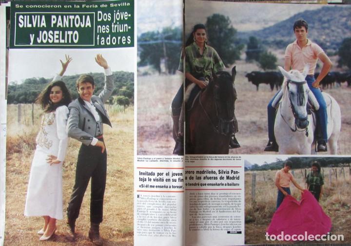 Coleccionismo de Revista Hola: RECORTE REVISTA HOLA N.&ordm; 2241 1987 SILVIA PANTOJA Y JOSELITO 4 PGS