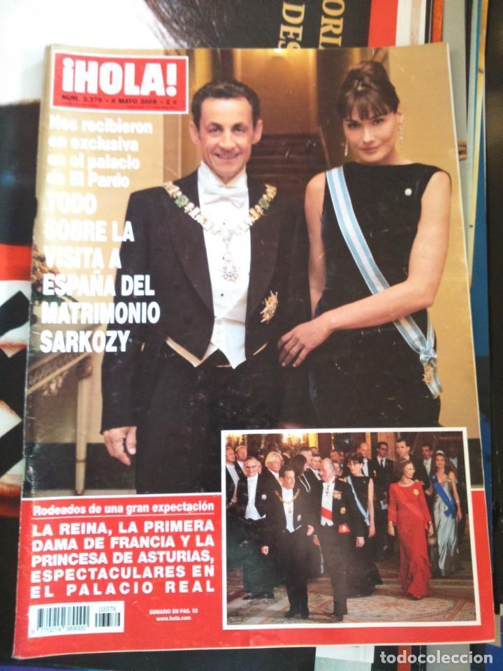 Sammeln von Zeitschriften &iexcl;Hola!: REVISTA HOLA - N&ordm; 3379 -- 6 DE MAYO 2009 -- EL MATRIMONIO SARKOZY VISITA ESPA&Ntilde;A --