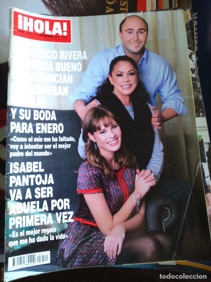 Collezionismo di Rivista &iexcl;Hola!: REVISTA HOLA - N&ordm; 3511 -- 16 DE NOVIEMBRE 2011 -- FRANCISCO RIVERA Y JESSICA BUENO --