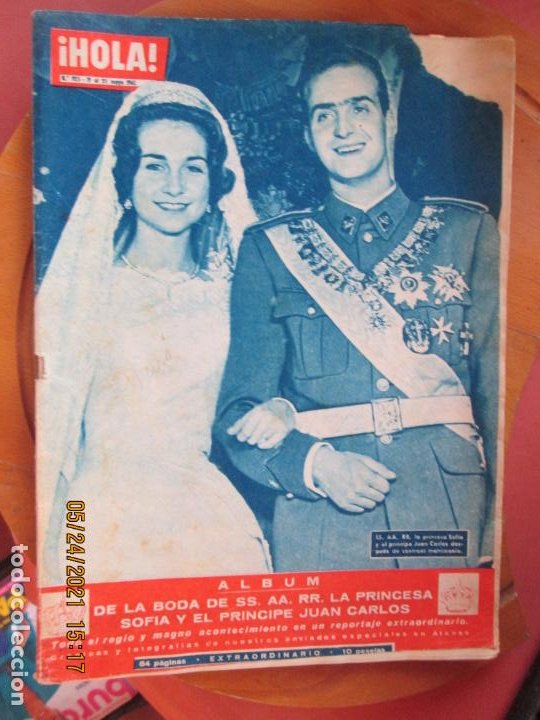 hola revista nº 925-album de la boda de la prin - Buy Magazine: Hola on  todocoleccion
