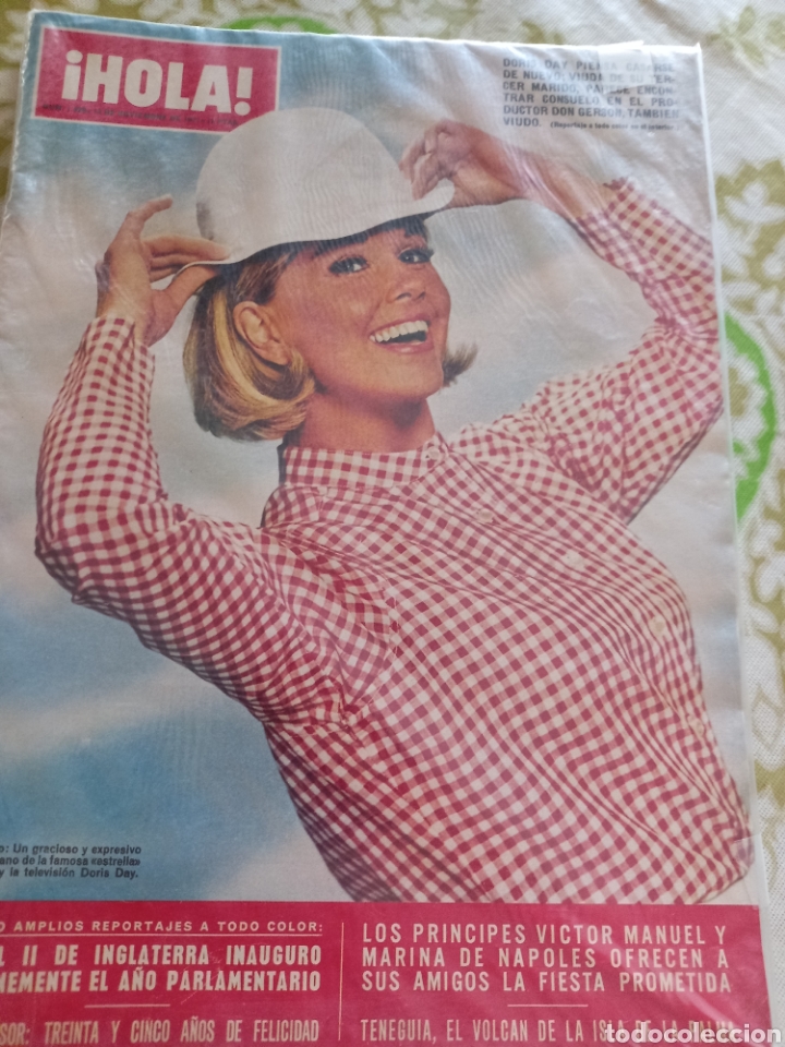 Coleccionismo de Revista Hola: Hola .doris day 1971